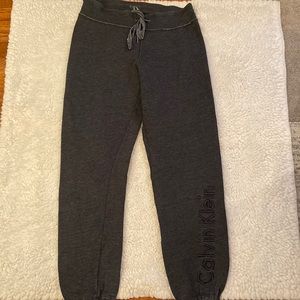 Calvin Klein ladies size small sweat pants.